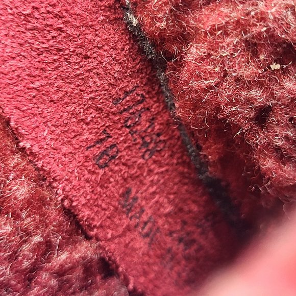 Land's End Suede Faux Fur Lined Booties - Picture 6 of 15